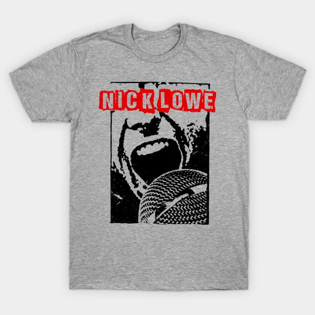 nick lowe T-Shirt by pixel agency